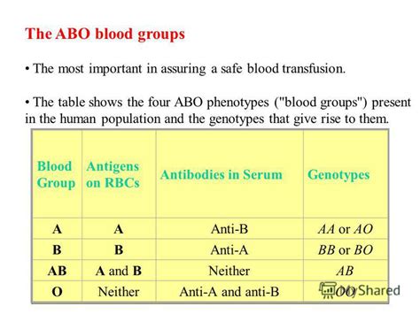 Презентация на тему Co Dominance Blood Groups And Rhesus Factor Dr