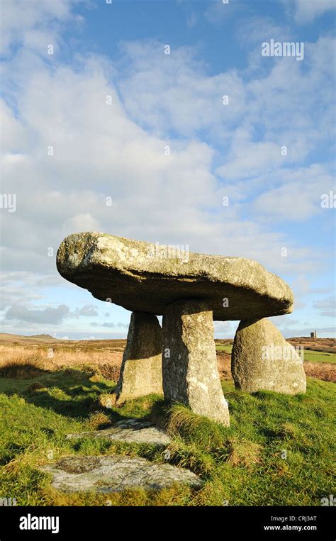 Lanyon Quoit Near Madron In Far West Cornwall Uk Stock Photo Alamy