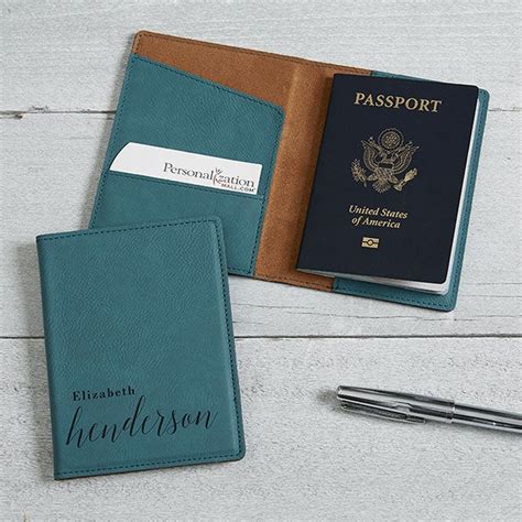 Personalized Passport Covers - Stylish Name