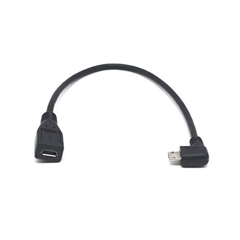 Riipoo Micro Usb Extension Cable Right Angle Micro B Usb Extension