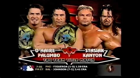 Tag Titles Chuck Palumbo Sean O Haire Vs Shawn Stasiak Kanyon Heat