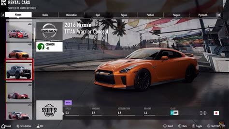 Forza Motorsports Full Car List Cars Dlc Cars Forza Edition