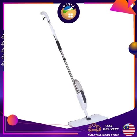 oasis easy spray mop  microfiber pad mop mop lantai  version