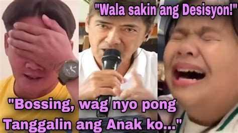 Tatay Ni Ryzza Mae Dizon Nagmakaawa Kay Vic Sotto Na Wag Tanggalin Ang