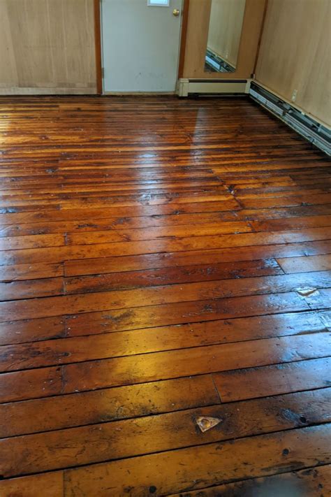 Refinishing Antique Heart Pine Refinished Pine Floors Flooring