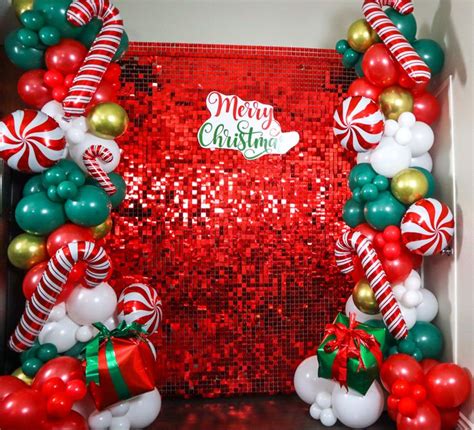 Christmas Party Backdrop Ideas | Christmas party backdrop, Christmas ...