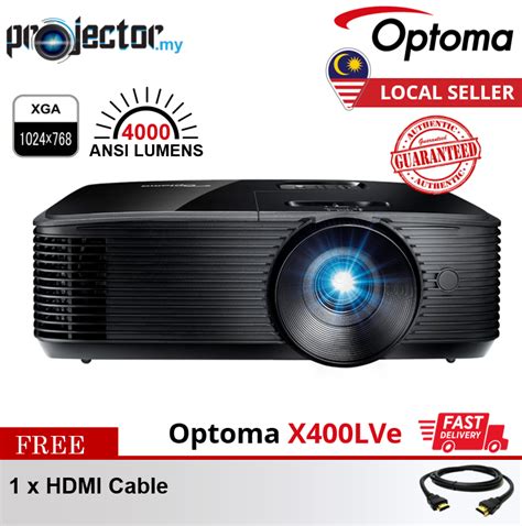 Optoma X Lve Xga Ansi Lumens Dlp High Lumen Projector Business