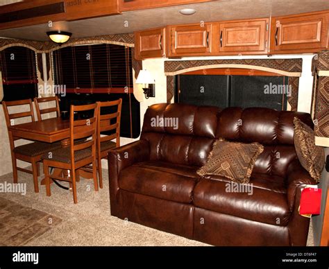 Fifth wheel interior living area rv hi-res stock photography and images ...