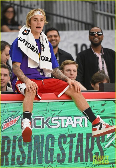 Full Sized Photo of justin bieber nba all star celebrity game 05 ...