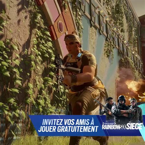 Rainbow Six Siege Fr On Twitter Invitez Vos Amis à Jouer Gratuitement à Rainbow Six Siege Du