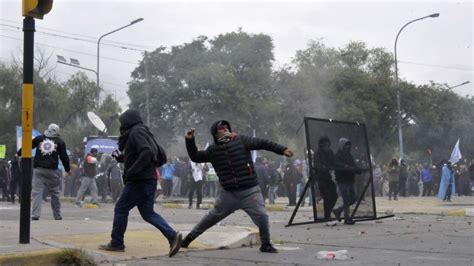 Las duras imágenes que dejaron las protestas en Jujuy MDZ Online