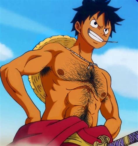 Daddy Luffy's Hot Body and Tan | One Piece Character