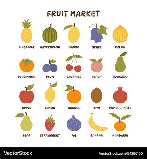 List Of Fruits And Vegetables With Pictures And Names - Infoupdate.org