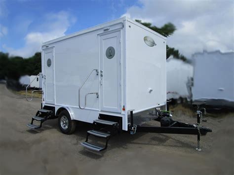 Fs 72 Two Station Portable Restroom Trailers Rich Portable Restroom