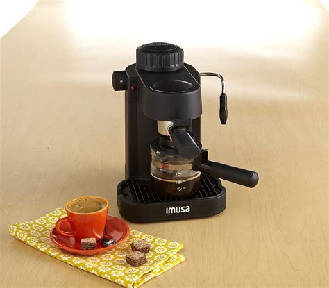 Imusa Gau 18200 Electric Espresso And Cappuccino Maker 4 Cup Black N4 Free Image Download