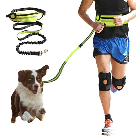 Dog Leash Running Nylon Hand Freely Pet Products Harness Collar Jogging