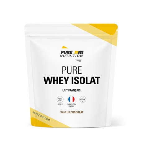 Whey Isolate Pure Whey Isolat Pure Am Nutrition Chocolat Sachet De