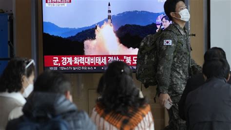 Nordkorea Feuert Laut S Dkorea Erneut Raketen Ab