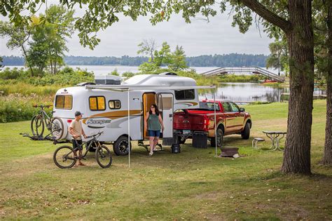 Lightweight Travel Trailers & Small Campers - Scamp Trailers with bathroom toilet and shower, RV ...