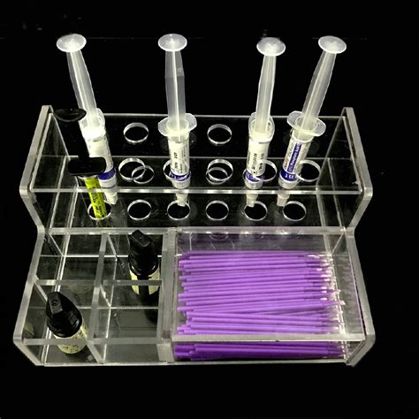 Dental Lab Acrylic Composite Applicator Dispenser Premium Organizer