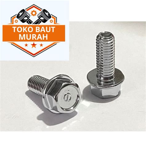 Jual Flange Bolt M X Baut Flange X Baut Topi X Baut Baud