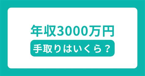 年収3000万の手取りは約149万円！生活レベル・偏差値も解説