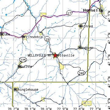 Wellsville, New York (NY) ~ population data, races, housing & economy