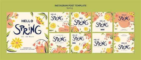 Premium Psd Spring Template Design