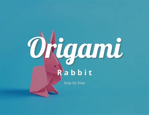 How to make Simple Origami Rabbit - CraftyThinking