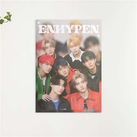 Enhypen Art Print Enhypen Poster Kpop Poster Enhypen Merch Etsy Australia