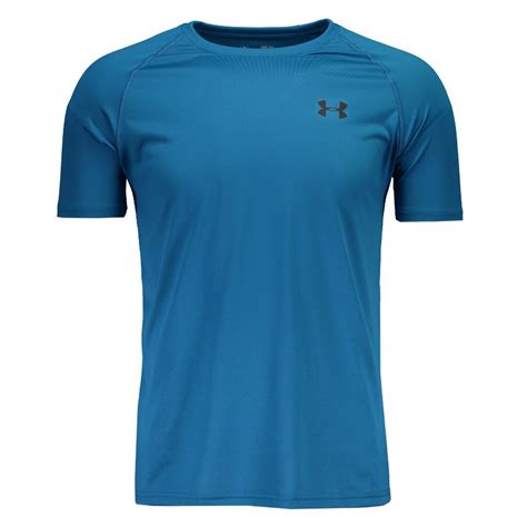 Camiseta Under Armour Tech Azul Futfanatics