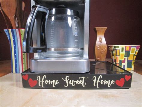 Coffee Overflow Deck Station With The Words Applied In Vinyl Etsy