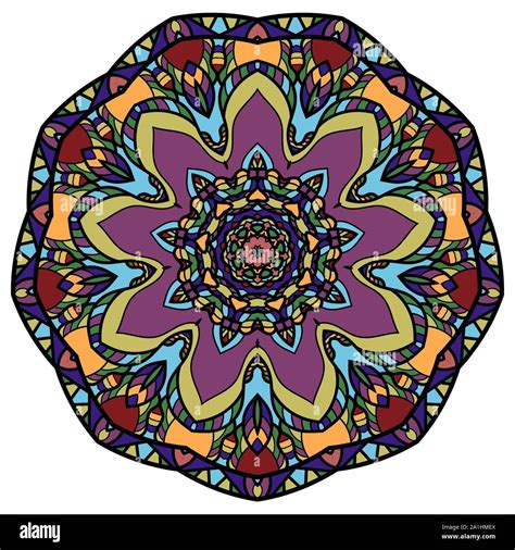 Colorful Mandala Hi Res Stock Photography And Images Alamy