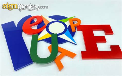 Acrylic Letters & Logo Shapes