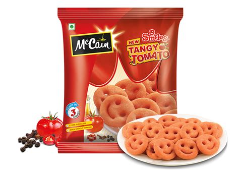 Mccain 375 Gm Smiles Tangy Tomato Packaging Type Packet At Best Price