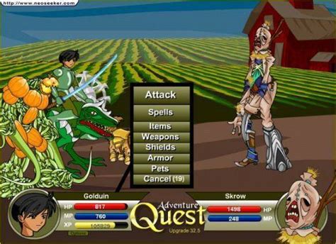 Adventure Quest ~ Cheats