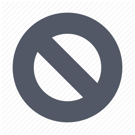 No Icon Png At Getdrawings Free Download