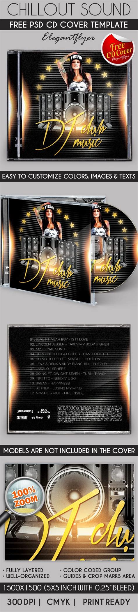 Pin on Free CD & DVD cover templates in PSD