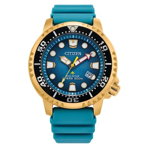 Citizen Eco Drive Promaster Marine Turquoise Dial Men S Watch Bn