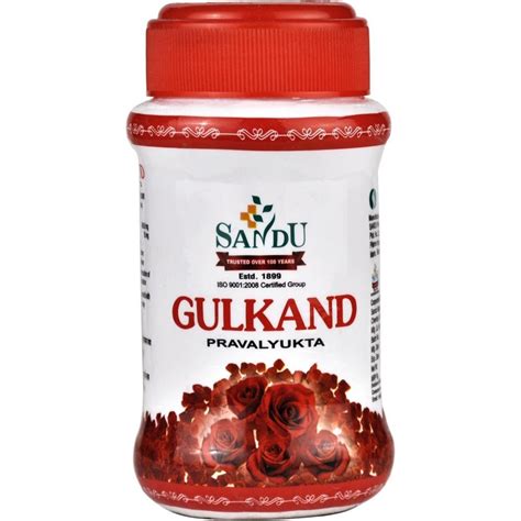 Sandu Gulkand Pravalyukta Packaging Type Plastic Jar Packaging Size