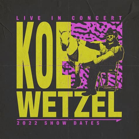 Koe Wetzel Expands 2022 Tour - Country Music On Tour