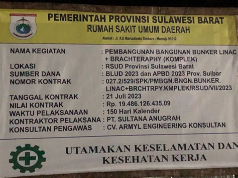 Gmni Mamuju Kecam Pembangunan Radioterapi Rsud Regional Sulbar Tidak