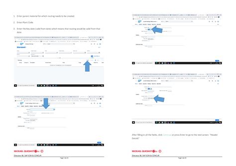 How To Create Change And Display Routing In Sap P Sap Community