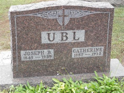 Katharina Catherine Knoedel Ubl Find A Grave Memorial