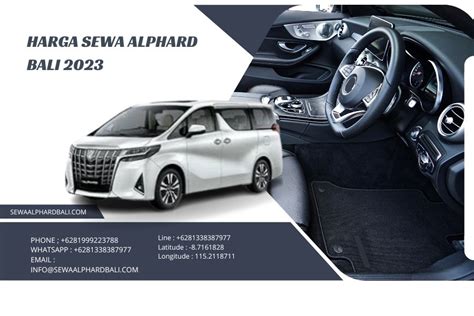 Harga Sewa Alphard Bali Sewa Alphard Di Bali