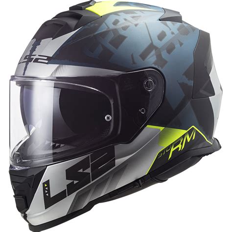 Ls Ff Storm Sprinter Helmet Silver Cobalt Ls Full Face