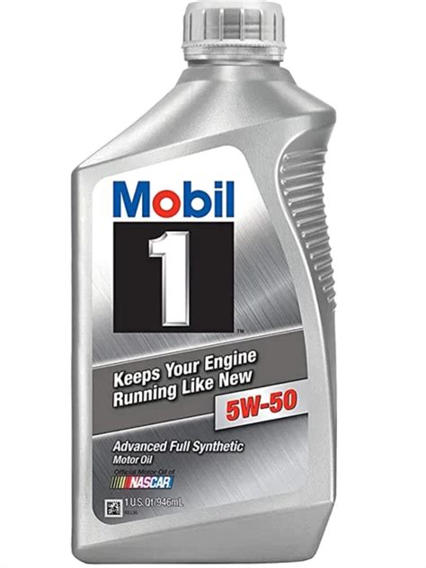 Mobil 1 5w 50 Advanced Full Synthetic Motor Oil 946 Ml ผลิต 1102021 Th