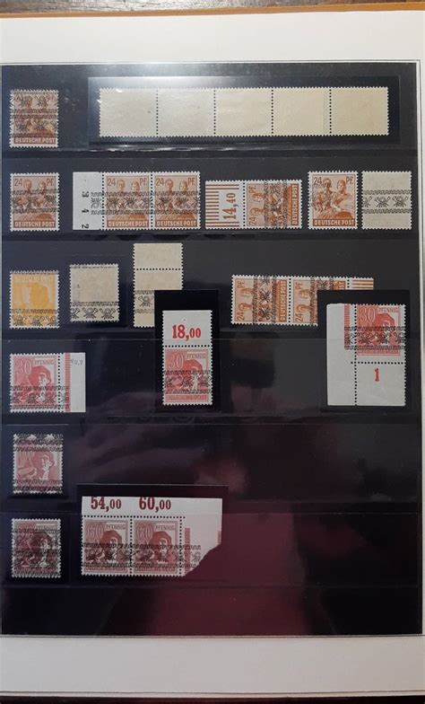 Sammlung Bizone Band Abarten Besonderheiten LUXUS