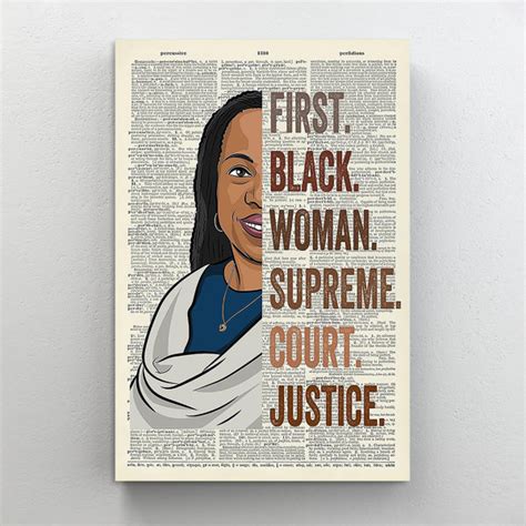 Winston Porter First Black Women Supreme Court Justice - 1 Piece First ...