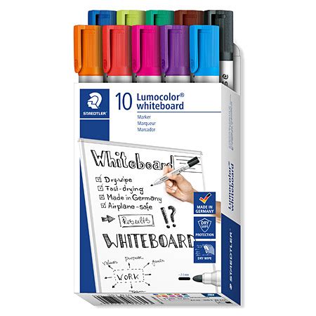 Staedtler Lumocolor Whiteboard Marker Kartonnen Doos Assortiment